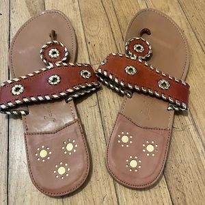 Jack Rogers, barely used sandals. Size 10.